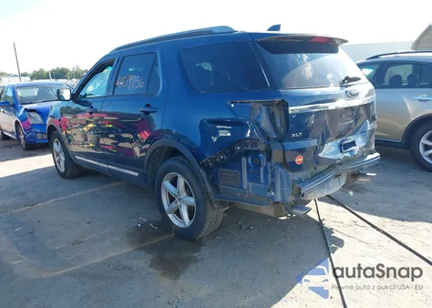 2017 Ford Explorer Xlt из США, поврежденный, VIN 1FM5K8D80HGA55674